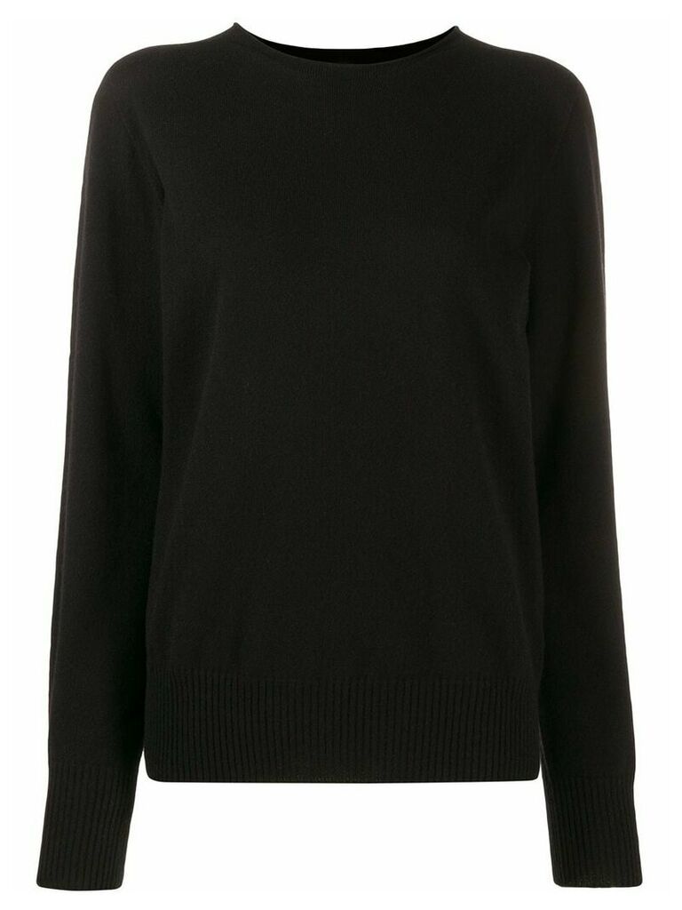 Maison Margiela round neck sweater - Black
