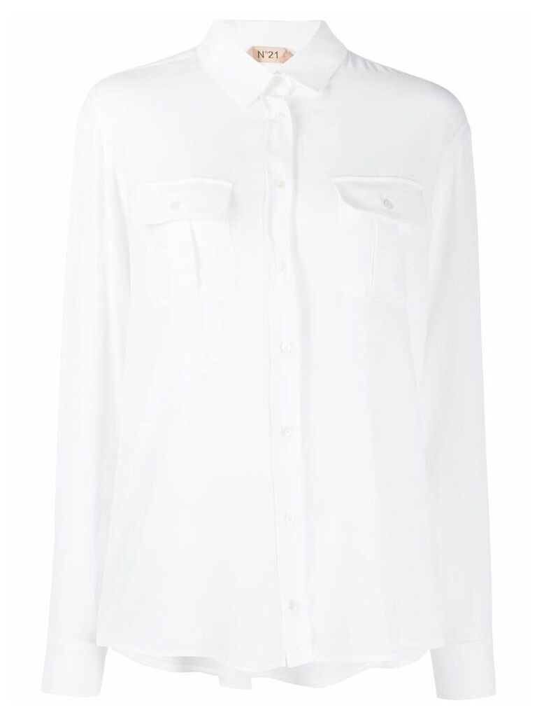Nº21 relaxed fit shirt - White