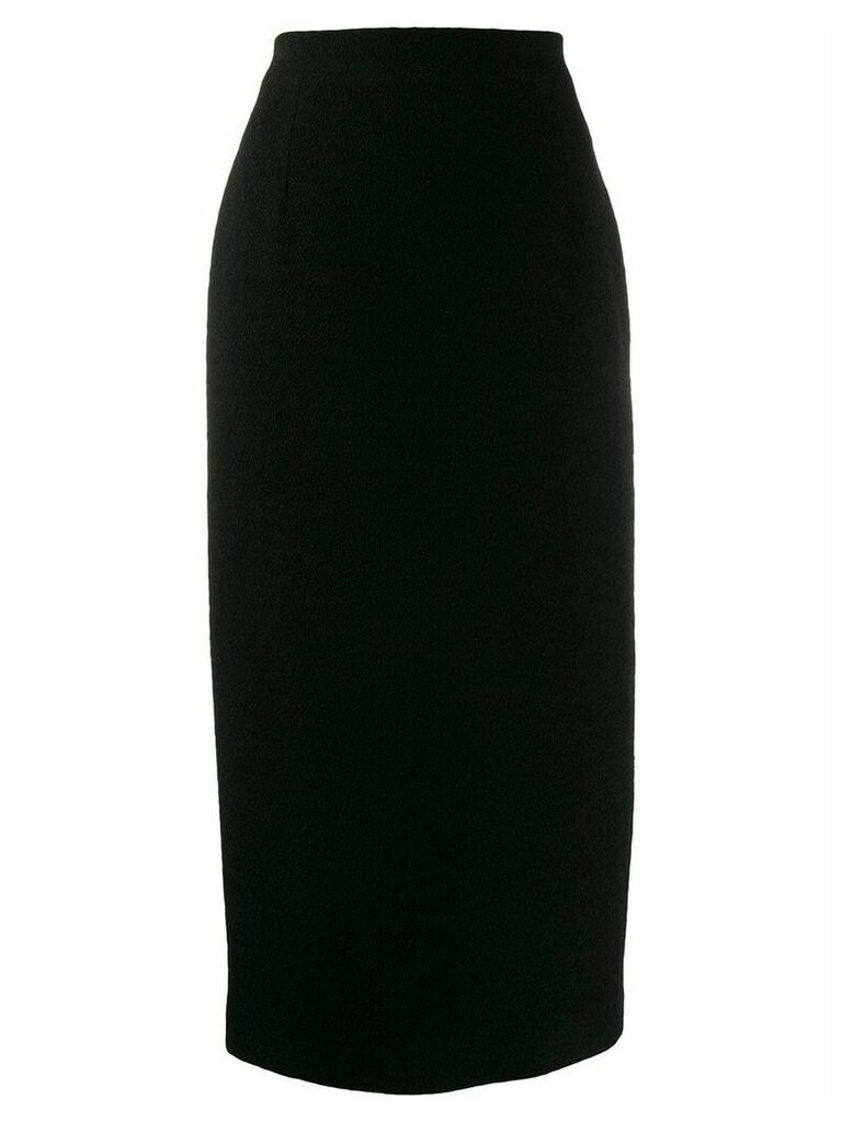 Alessandra Rich high-waisted pencil skirt - Black