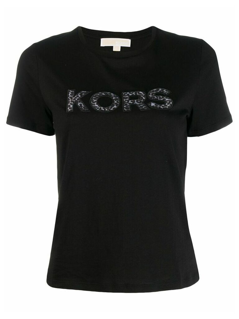 Michael Michael Kors logo print T-shirt - Black