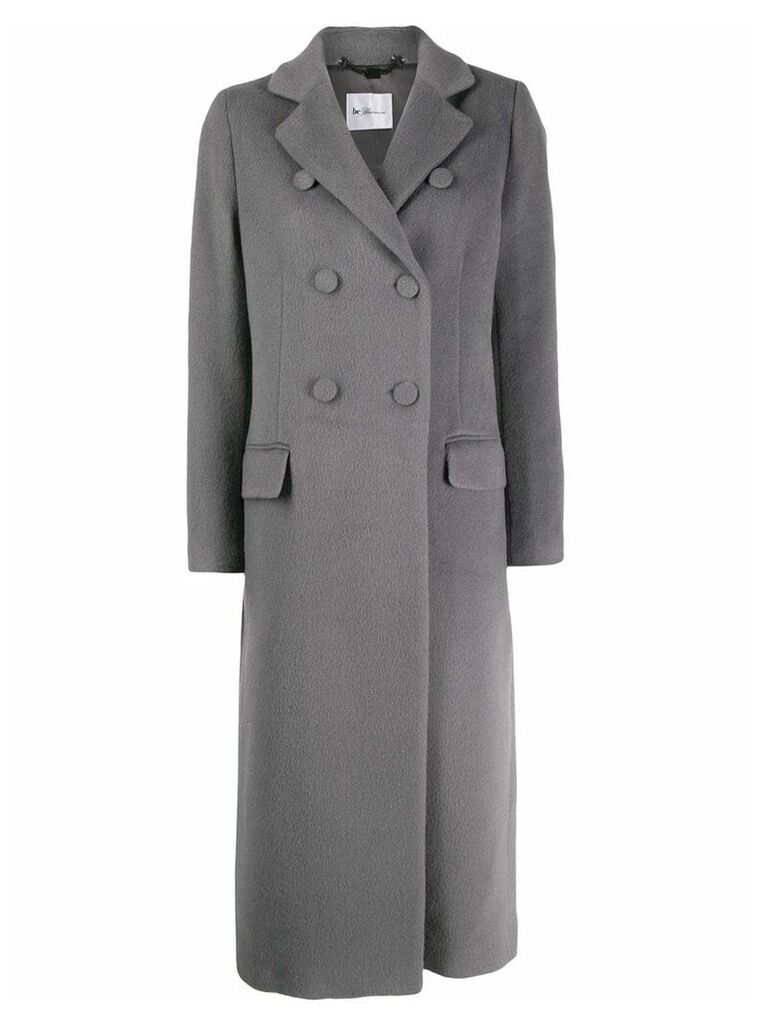 be blumarine double breasted coat - Grey