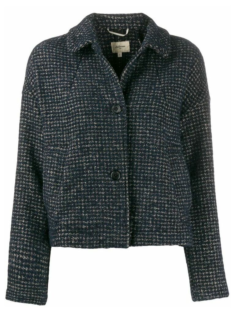 Bellerose cropped fitted jacket - Blue