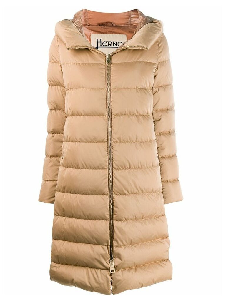 Herno hooded padded jacket - Neutrals