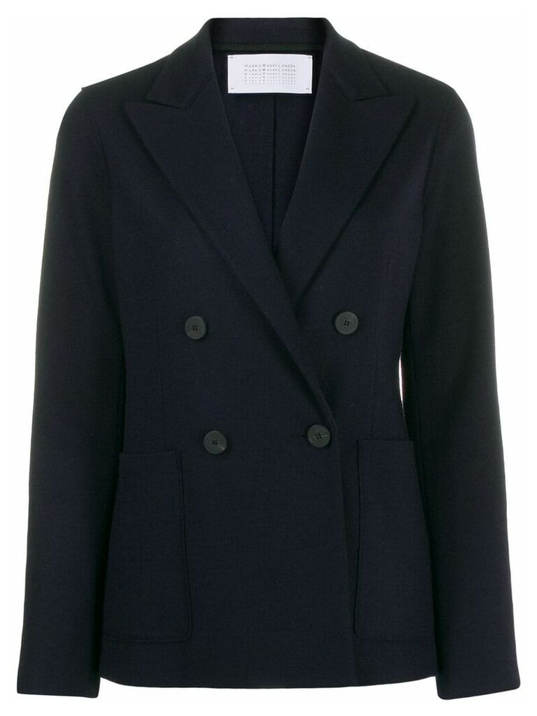 Harris Wharf London fitted wool blazer - Blue