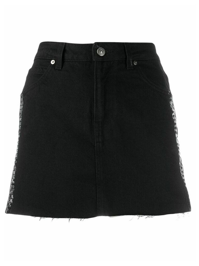 Gaelle Bonheur A-line mini skirt - Black