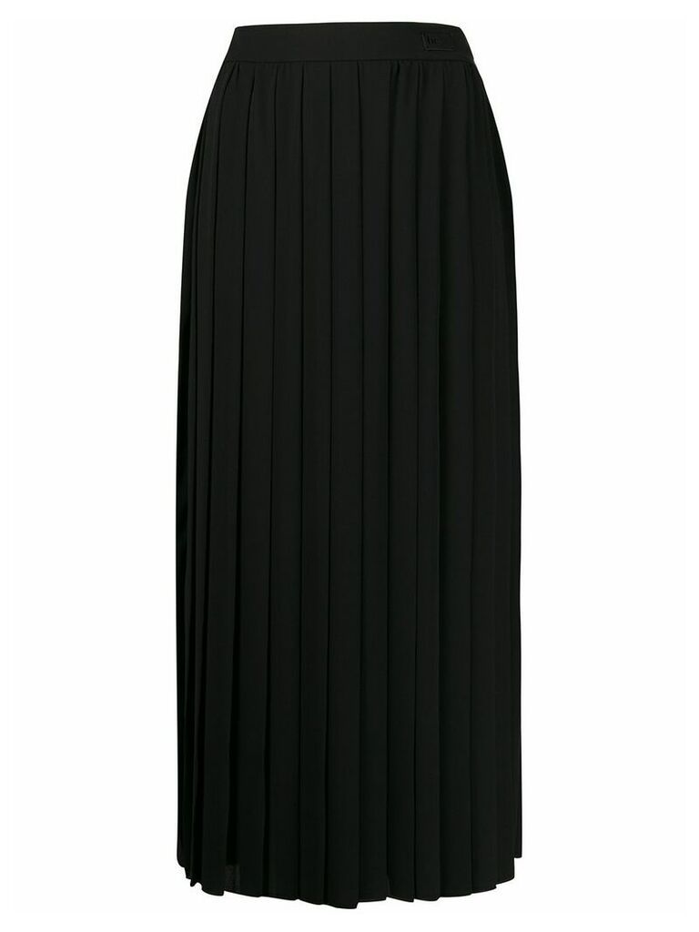 be blumarine high waist pleated skirt - Black