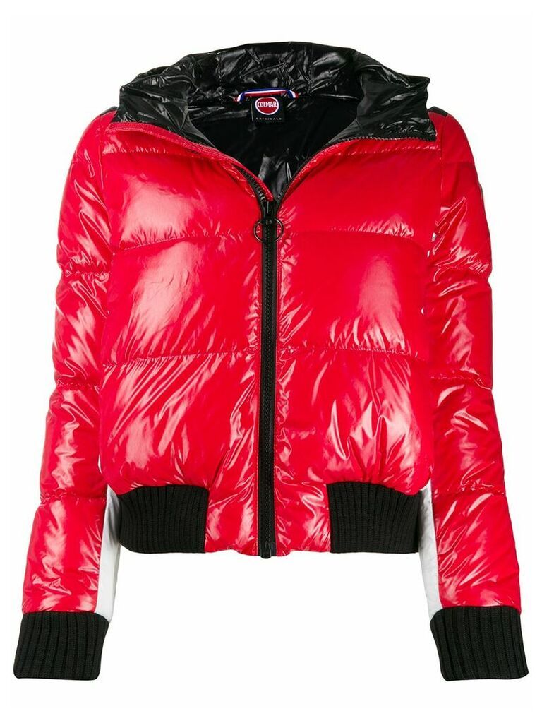 Colmar fitted puffer jacket - Red
