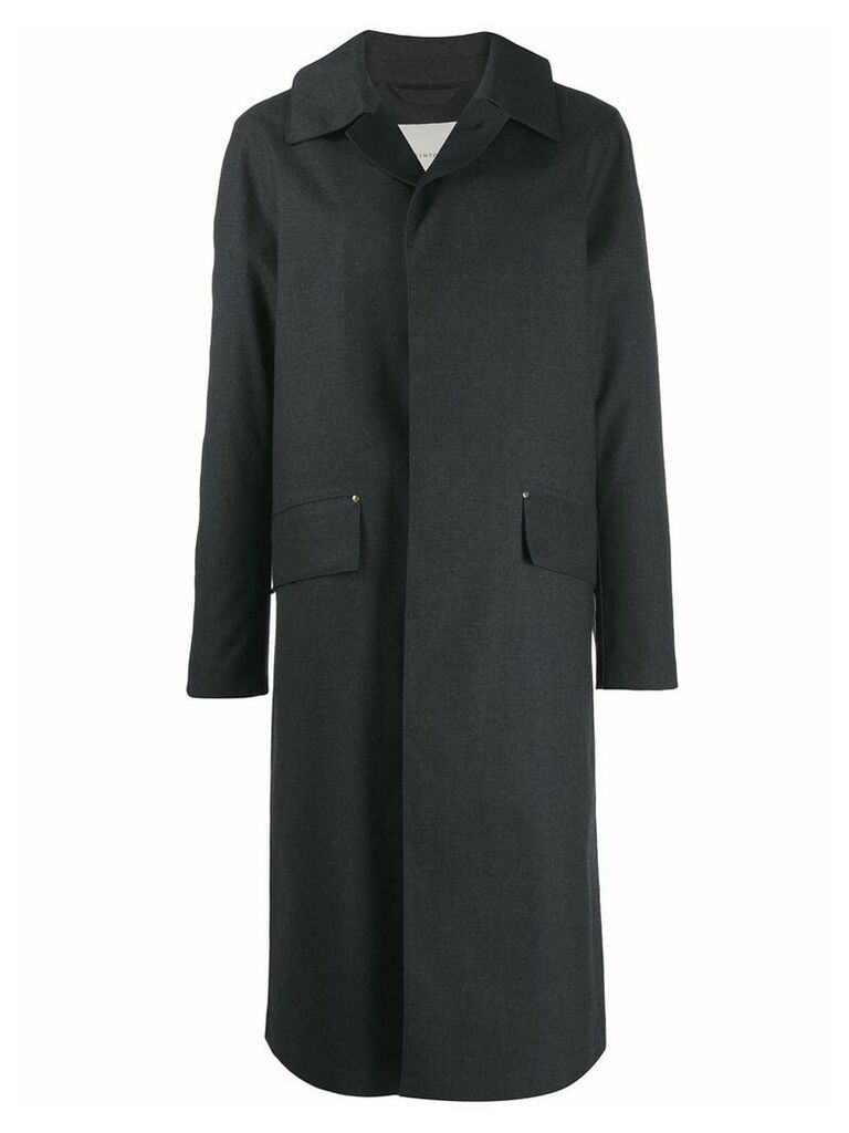 Mackintosh Grey Bonded Cotton Riding Coat GR-101/W