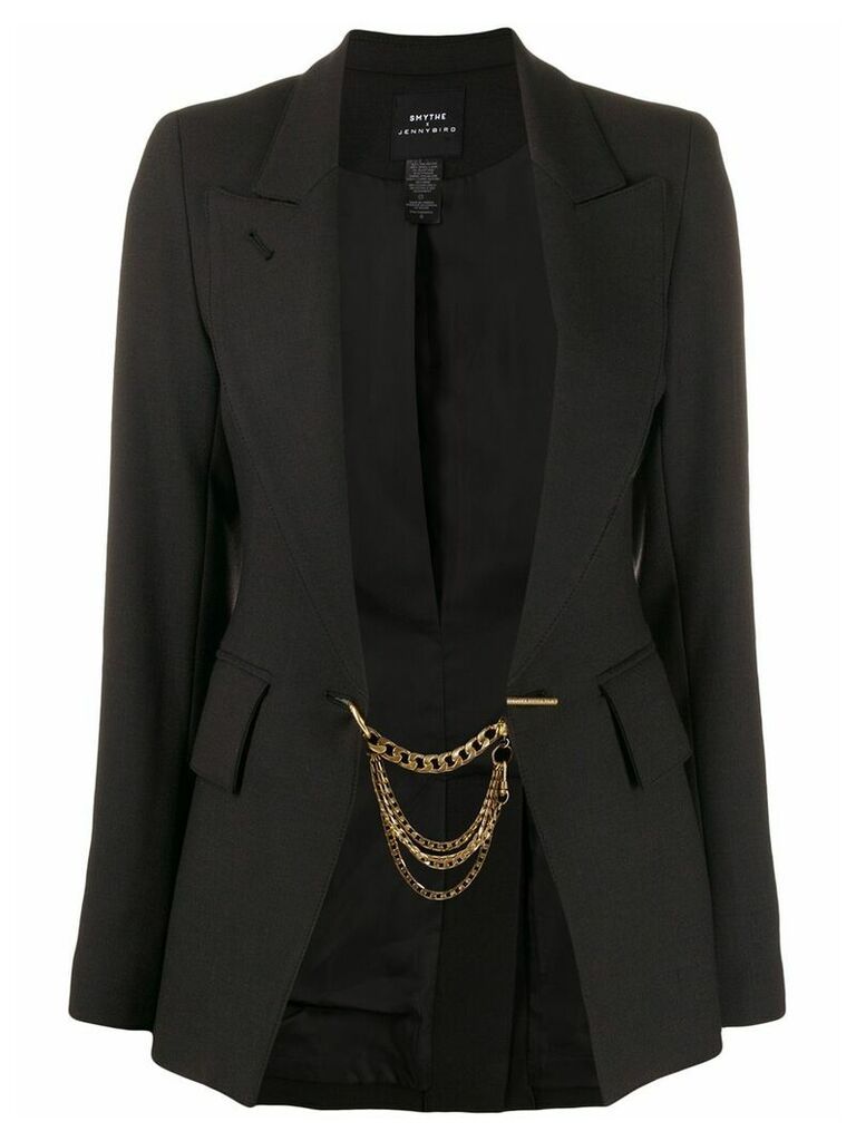 Smythe chain-embellished blazer - Black