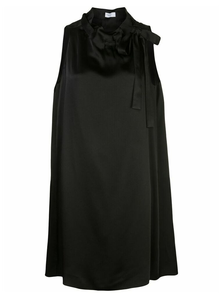 Rosetta Getty oversized neck-tied dress - Black