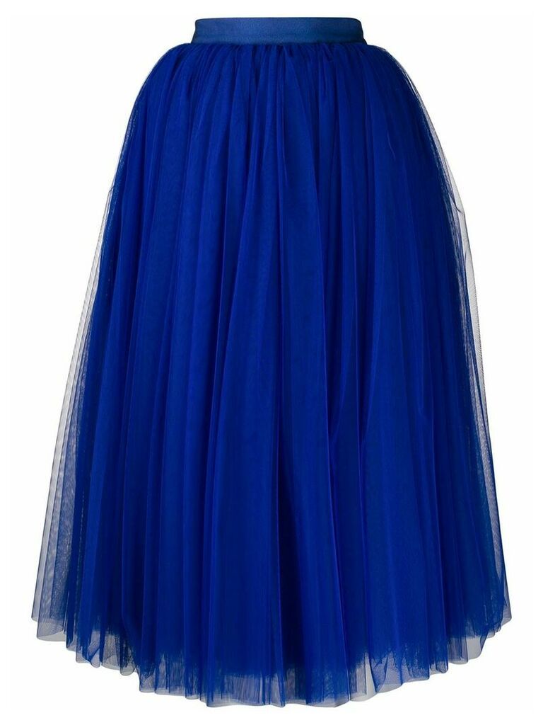 Dolce & Gabbana circle tulle skirt - Blue