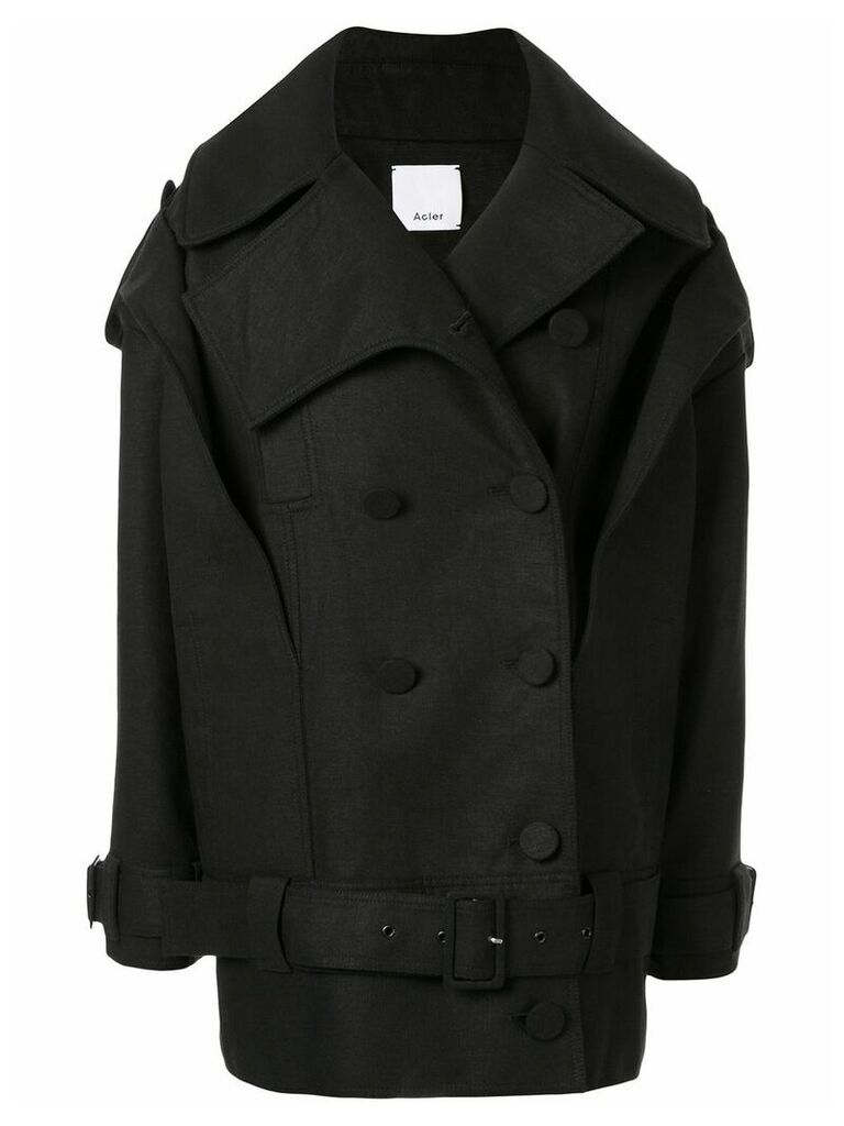 Acler Umbria coat - Black