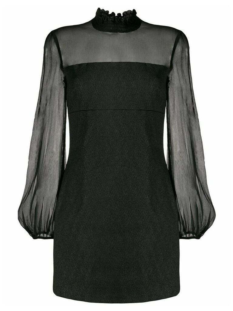 Dondup long-sleeve mini dress - Black