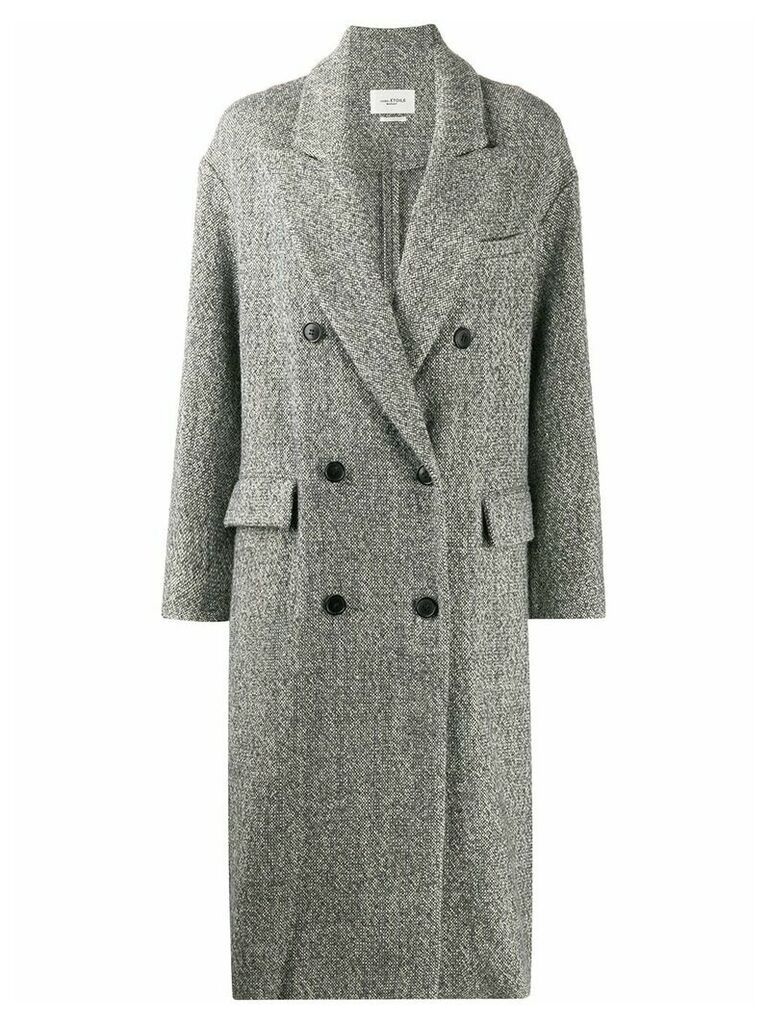 Isabel Marant Étoile oversized double breasted coat - Grey