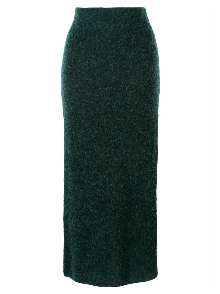 G.V.G.V. knitted pencil skirt - Green
