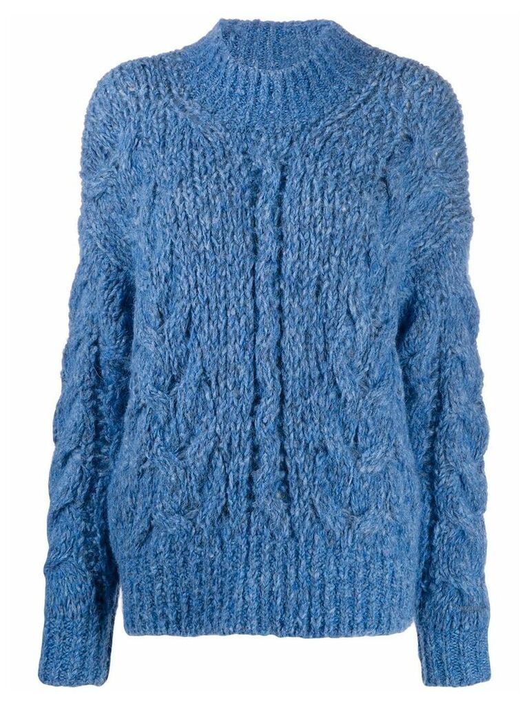 IRO Situla cable knit jumper - Blue