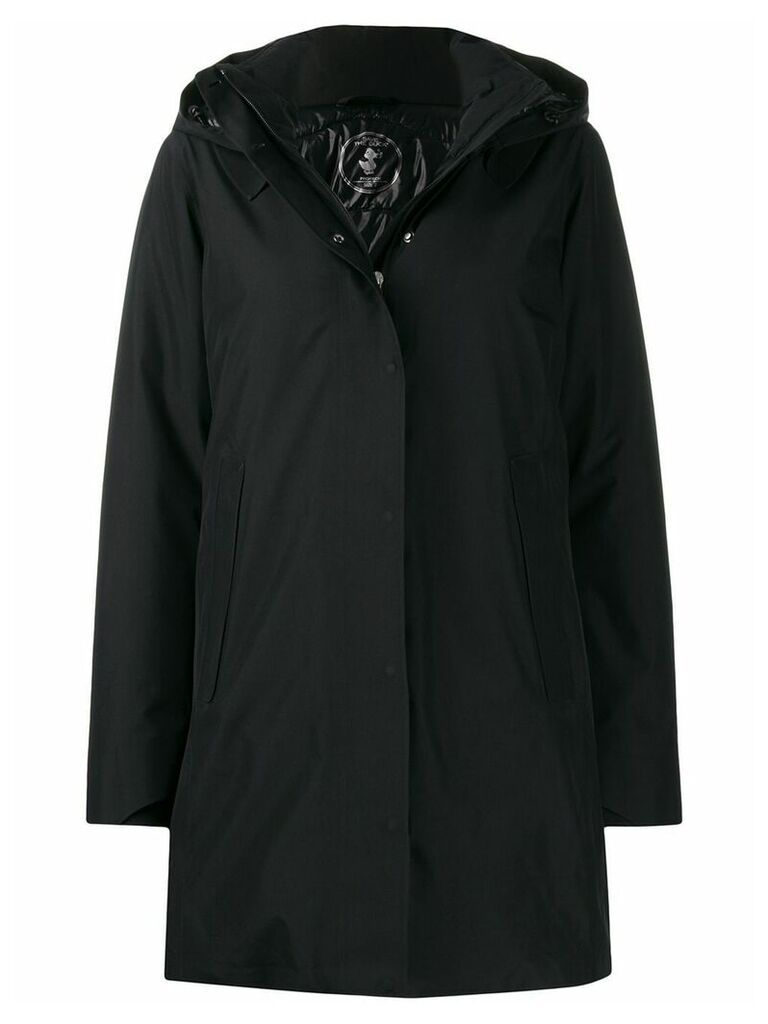 Save The Duck hooded padded coat - Black