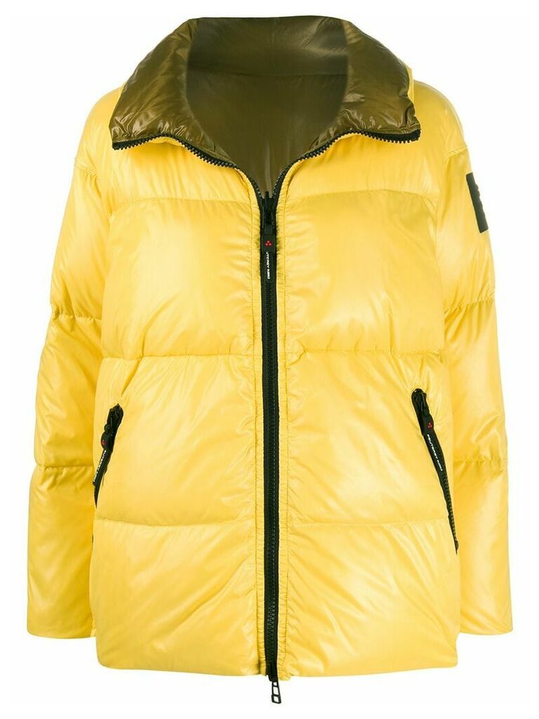 Peuterey Warning padded coat - Yellow