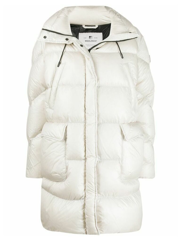 Woolrich padded down coat - White
