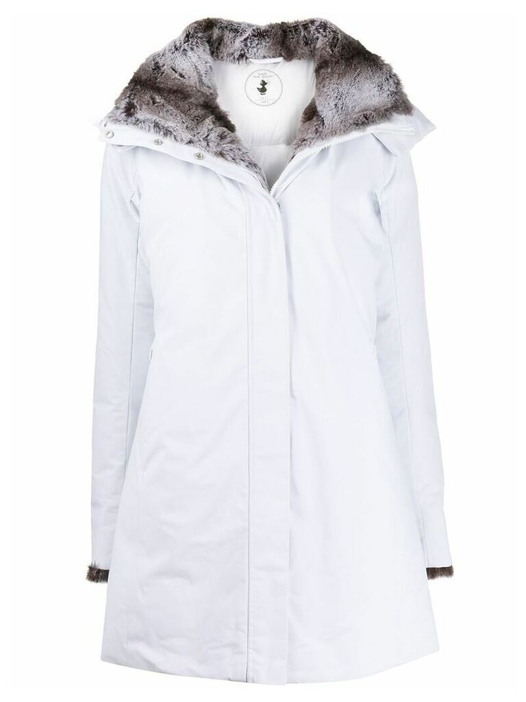 Save The Duck SMEG9 faux fur-lined coat - White