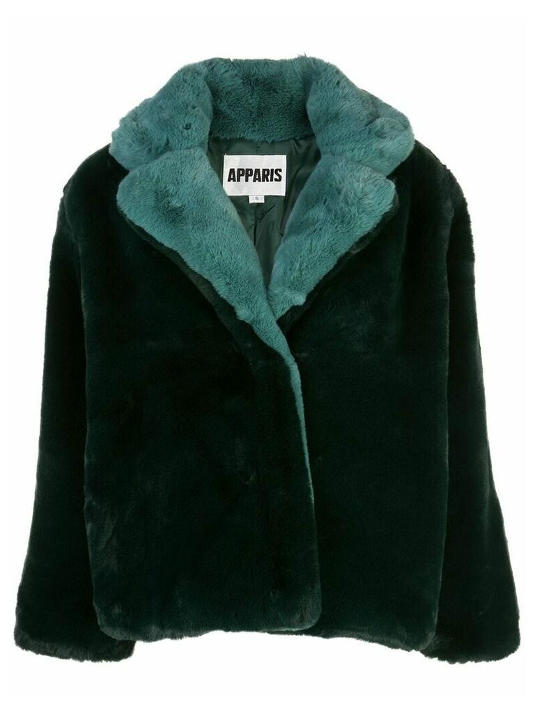 Apparis Kendall faux-fur coat - Green