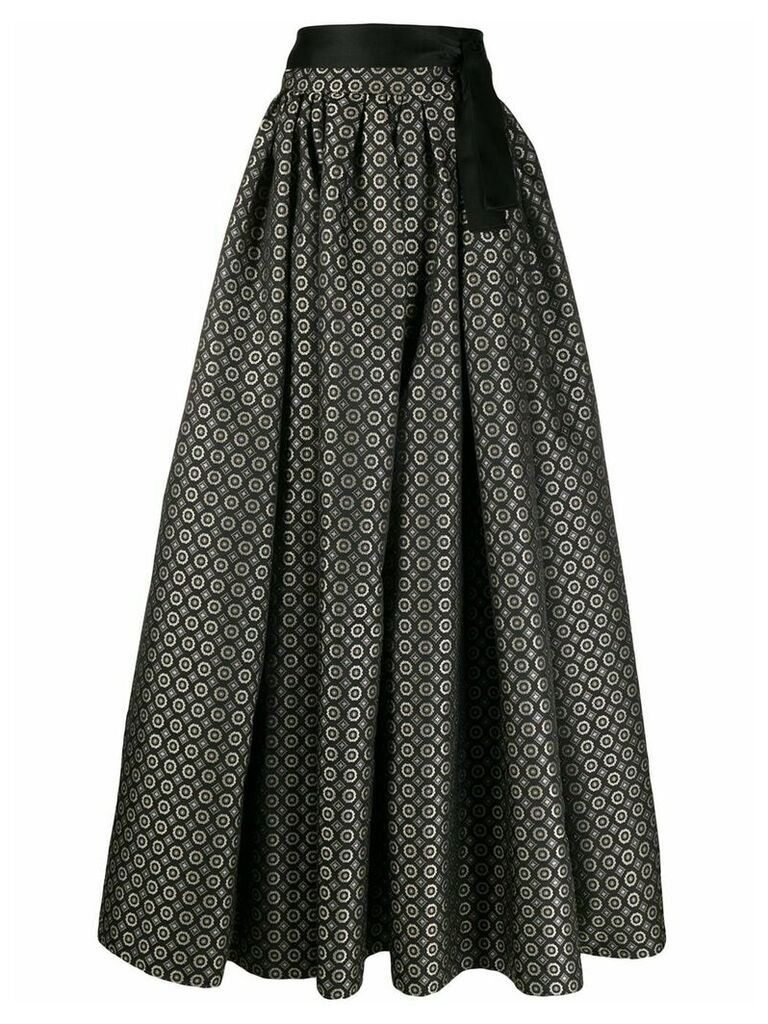 Etro patterned full skirt - Grey
