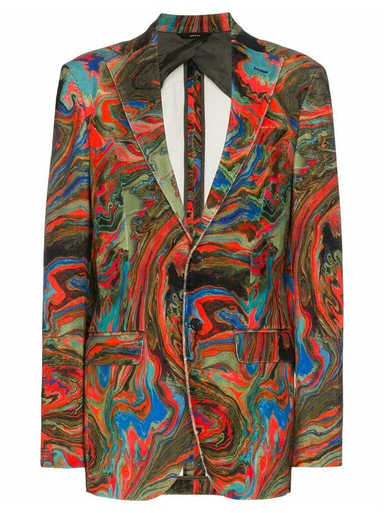 R13 x Alison Mosshart boyfriend blazer - Green