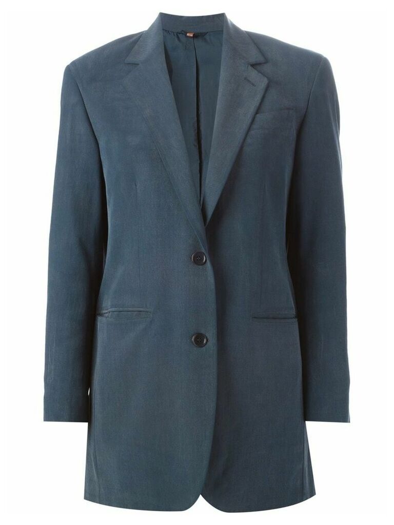 Romeo Gigli Pre-Owned classic blazer - Blue
