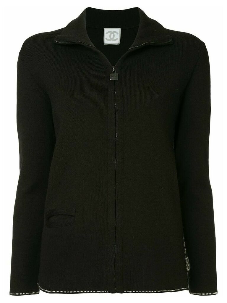 Chanel Pre-Owned long sleeve jacket - Black