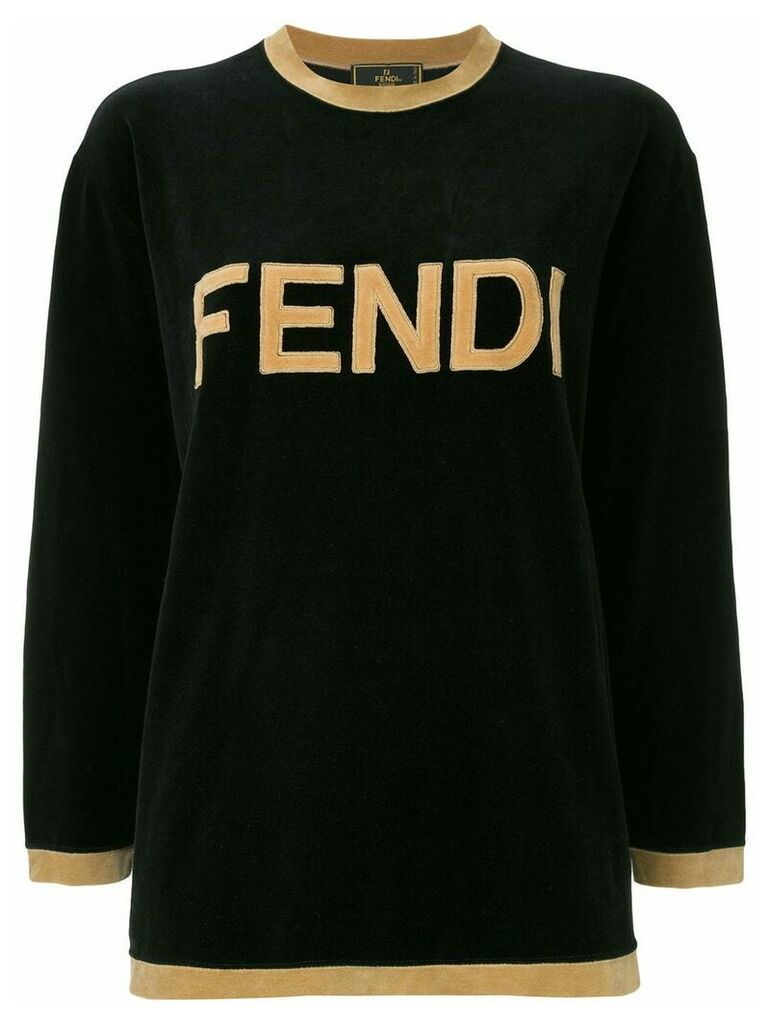 Fendi Pre-Owned long sleeve sweatshirt - Black