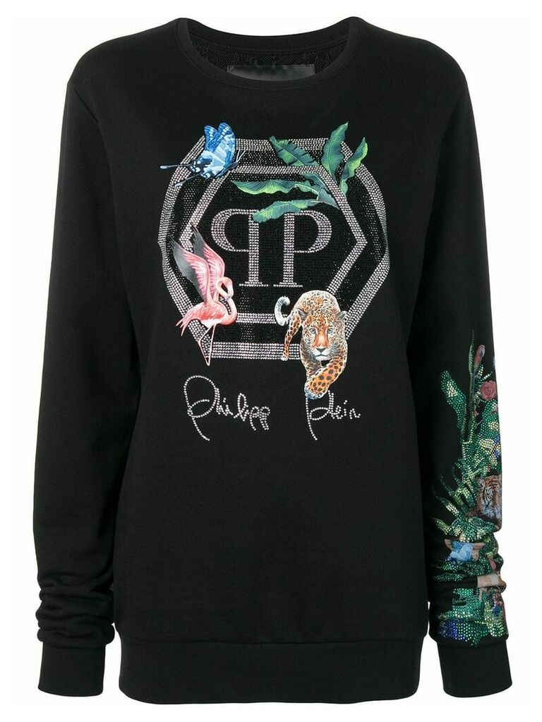 Philipp Plein Jungle sweatshirt - Black