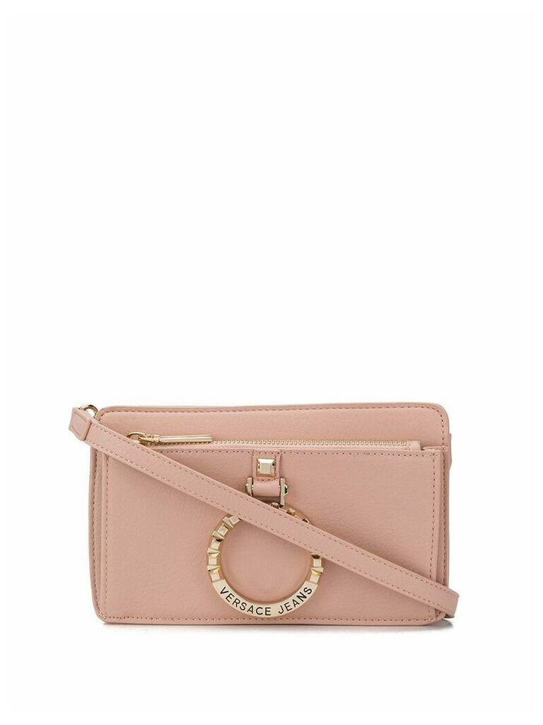 Versace Jeans Couture logo cross-body bag - PINK