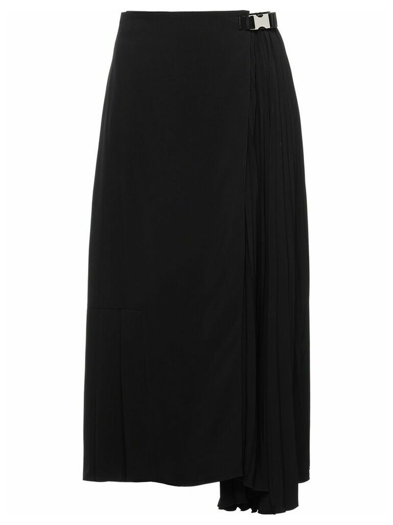 Prada technical broadcloth skirt - Black