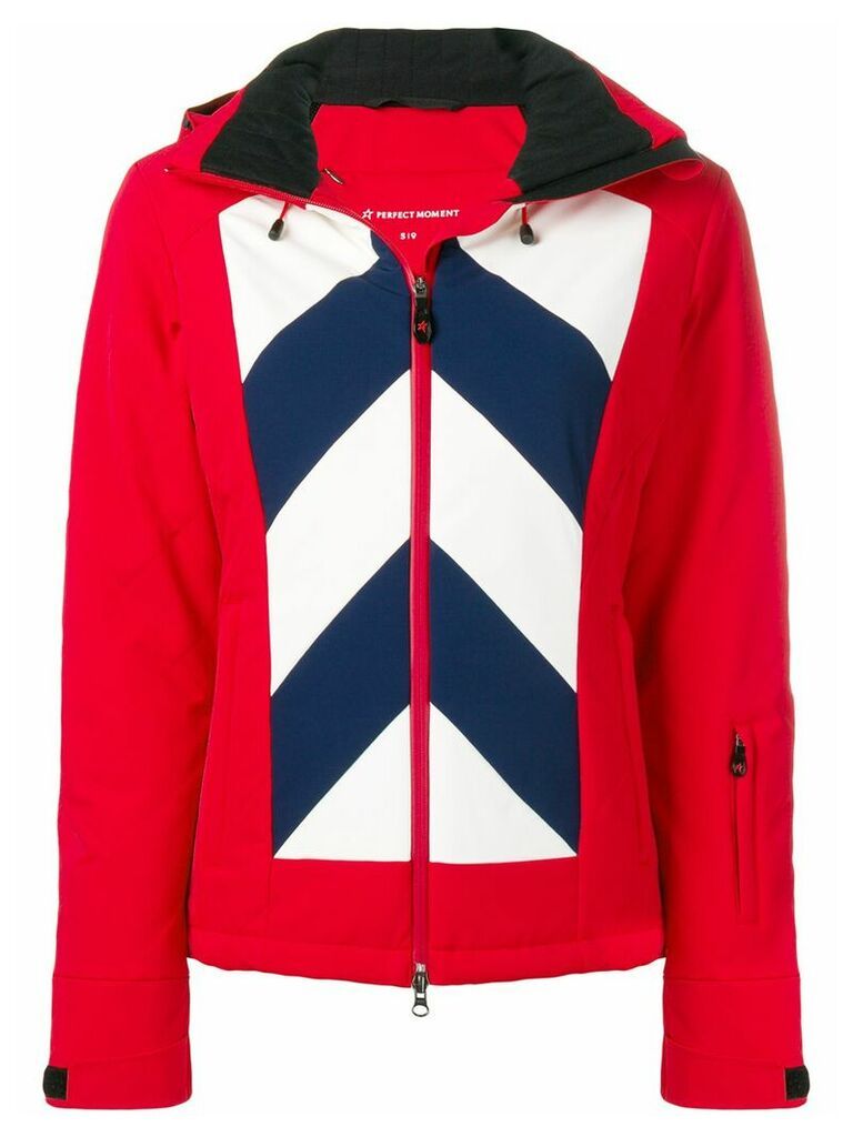Perfect Moment Tignes padded jacket - Red