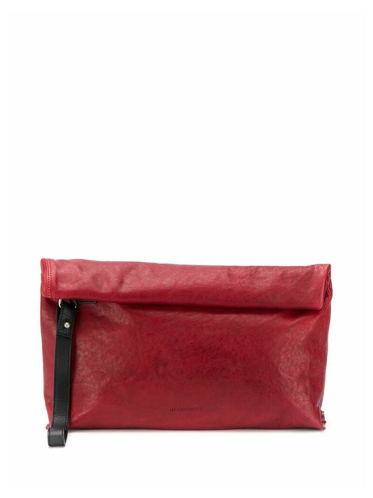 Ann Demeulemeester rolled tote bag - Red