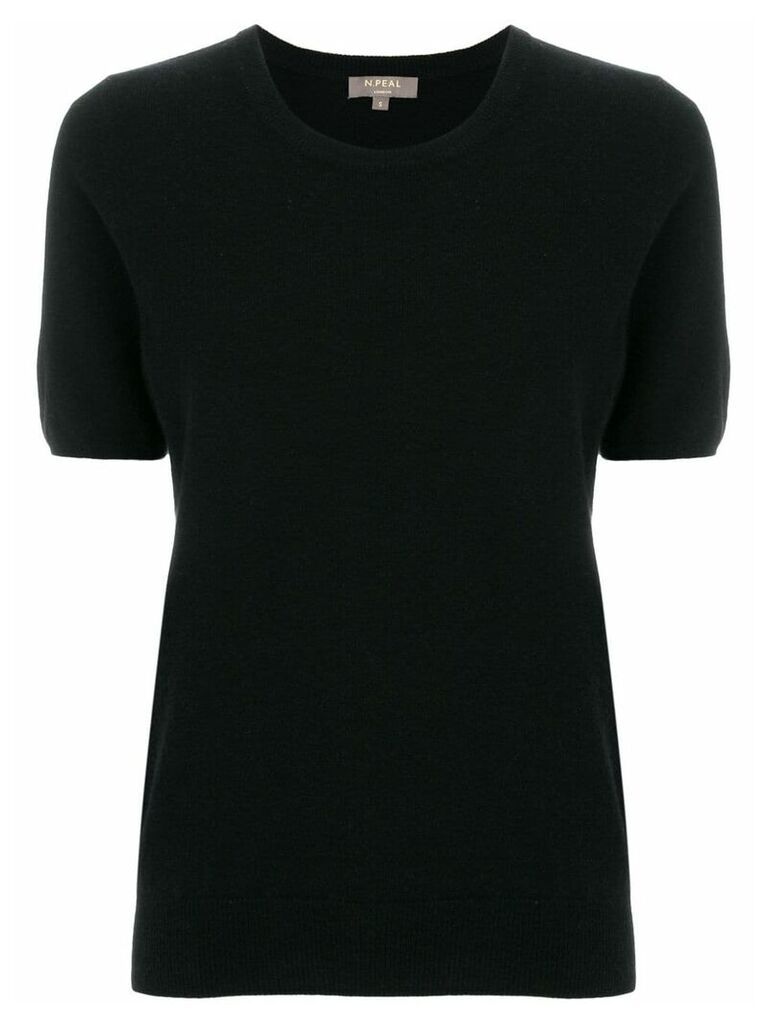 N.Peal round neck T-shirt - Black