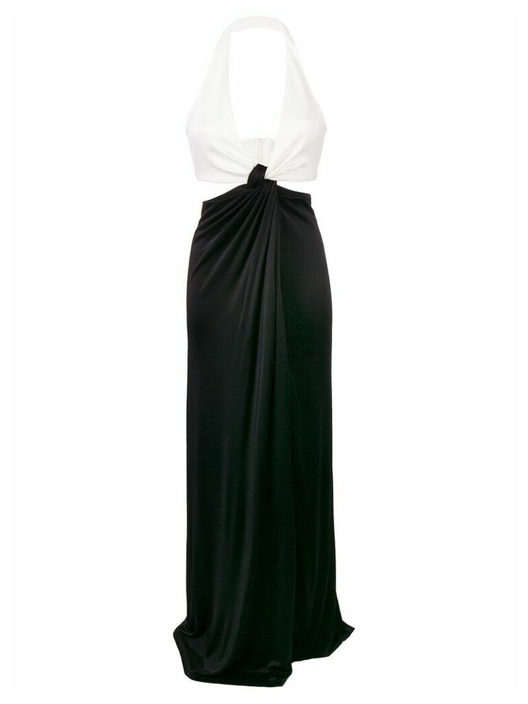 Galvan Eclipse gown - Black