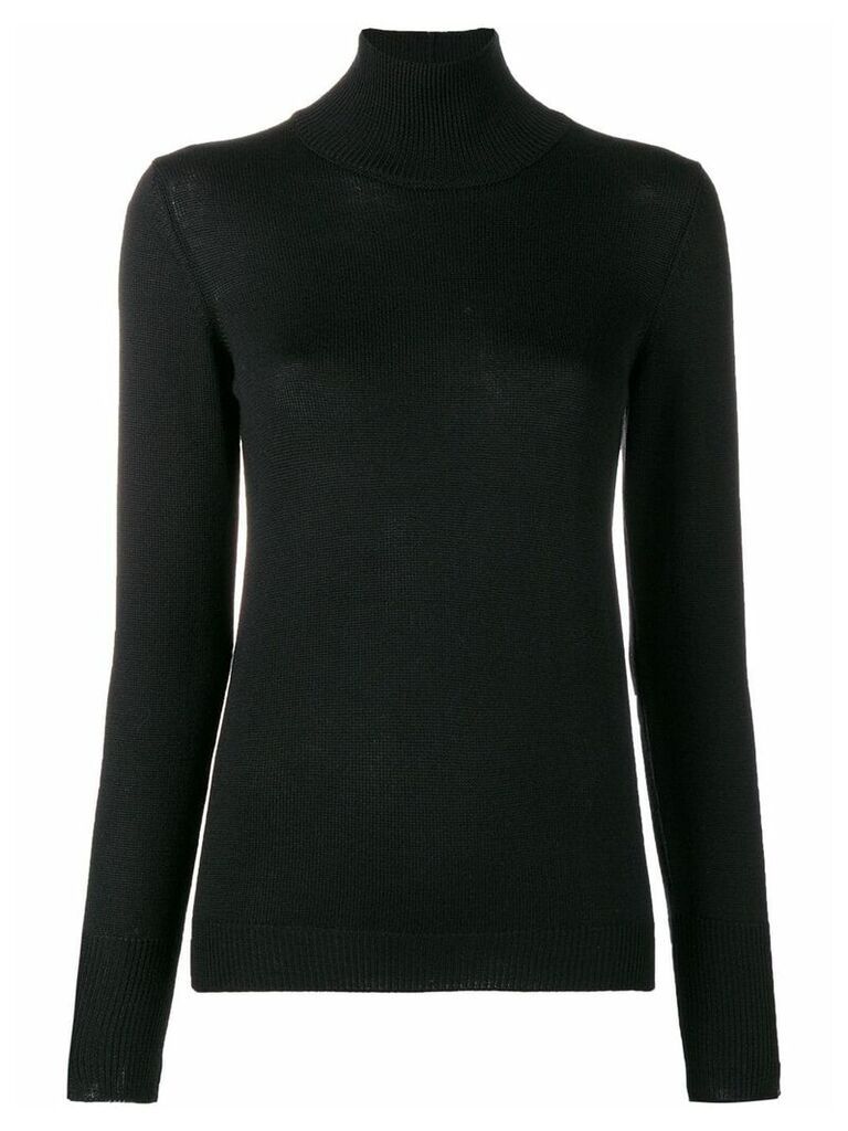 Stefano Mortari perfectly fitted sweater - Black