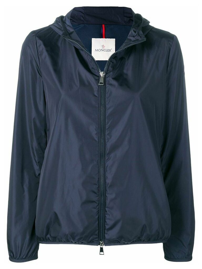 Moncler cinched raincoat - Blue