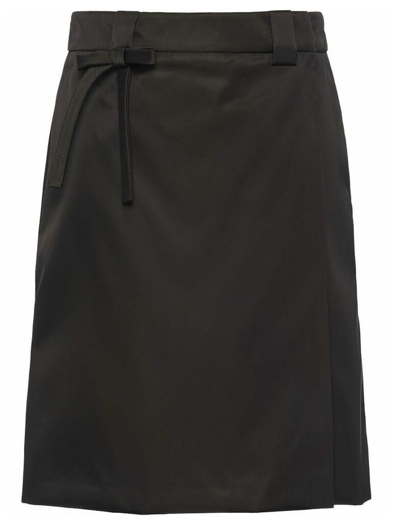 Prada wrap skirt - Black