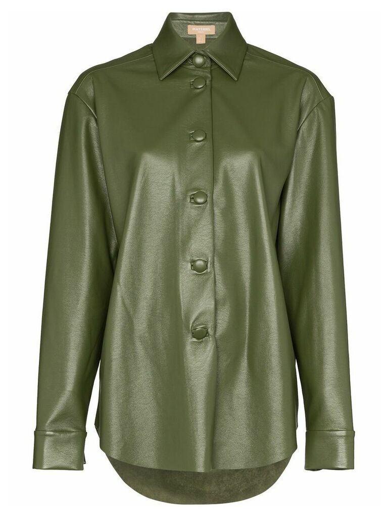 Matériel button-down shirt - Green