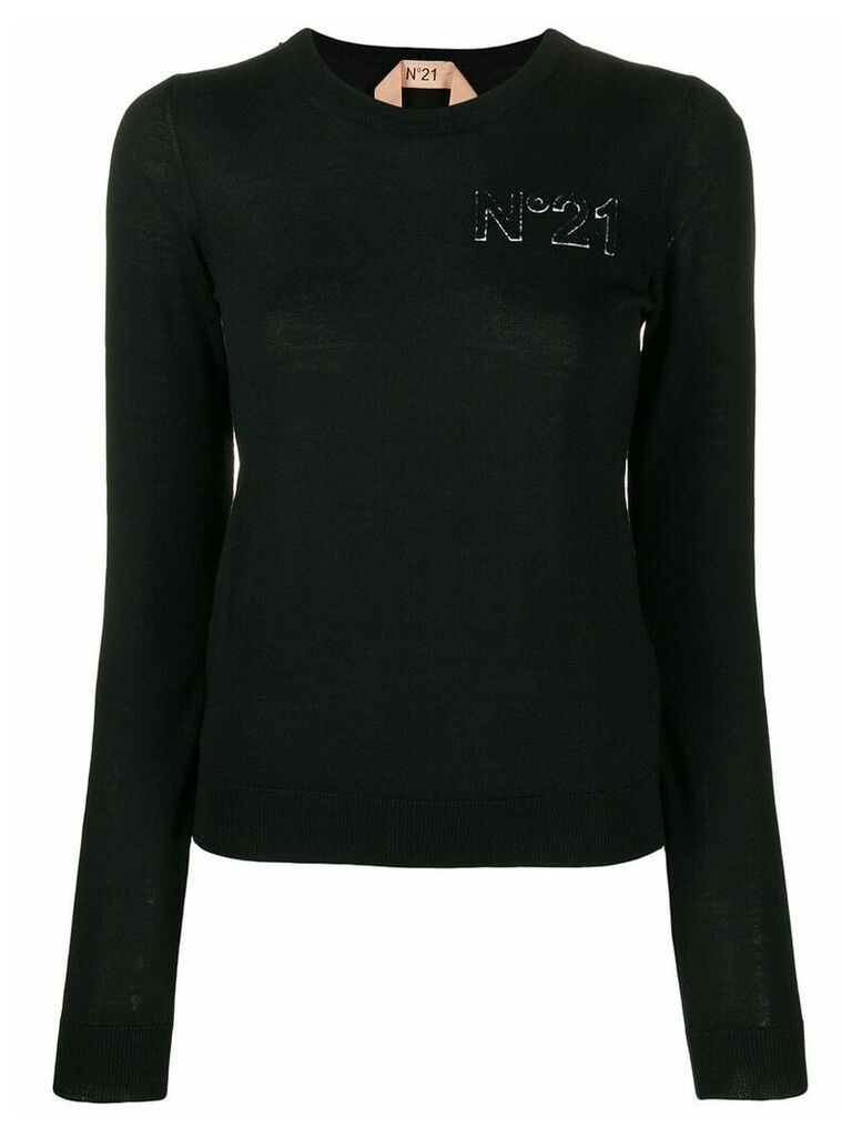 Nº21 logo sweatshirt - Black