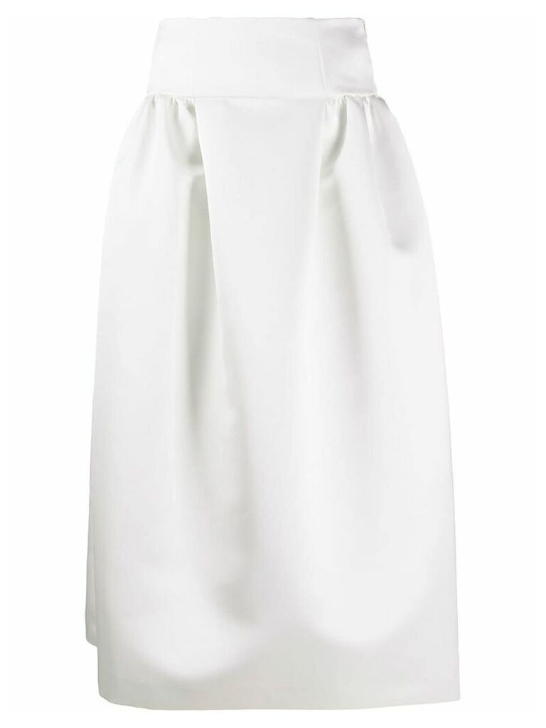 Emporio Armani a-line skirt - White