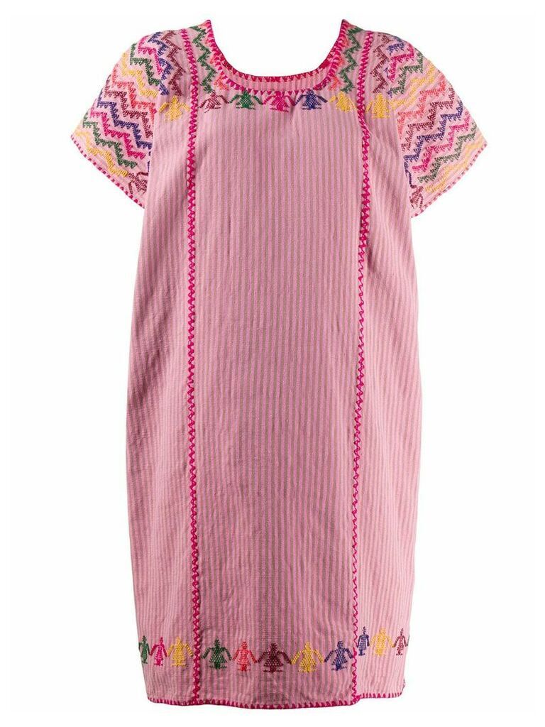 Pippa Holt mid-length kaftan dress - Pink