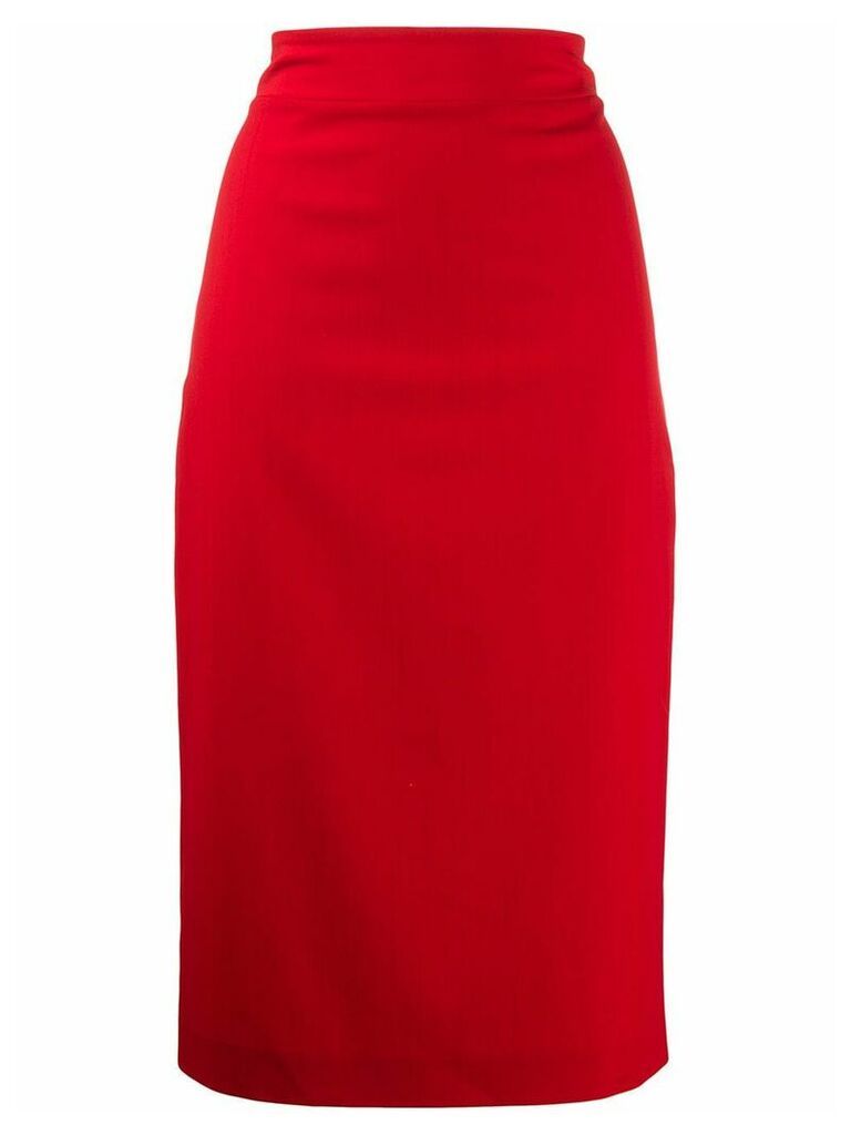 Blumarine high-waisted skirt - Red