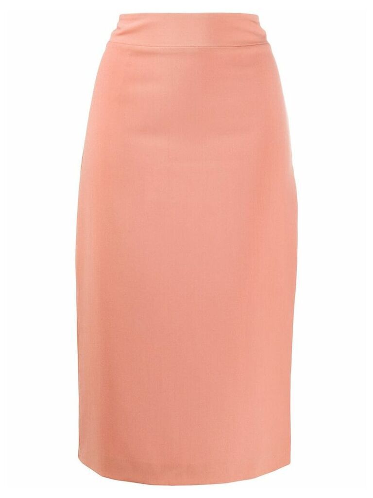 Blumarine high-waisted pencil skirt - PINK