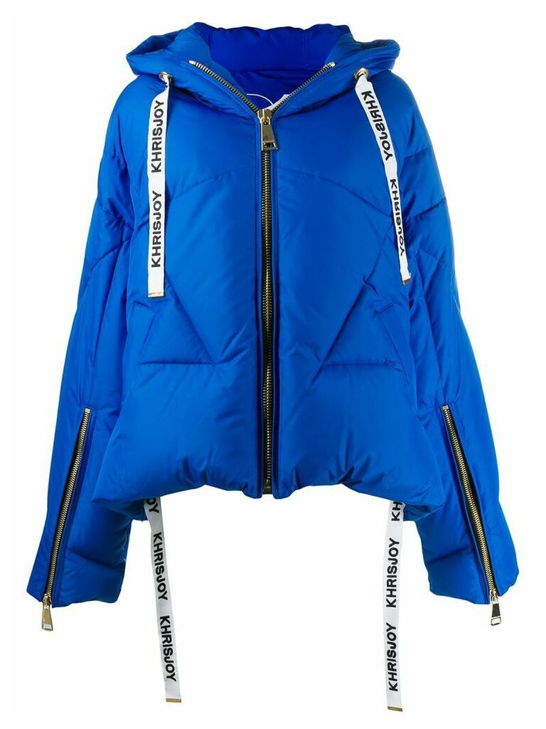 Khrisjoy hooded padded jacket - Blue