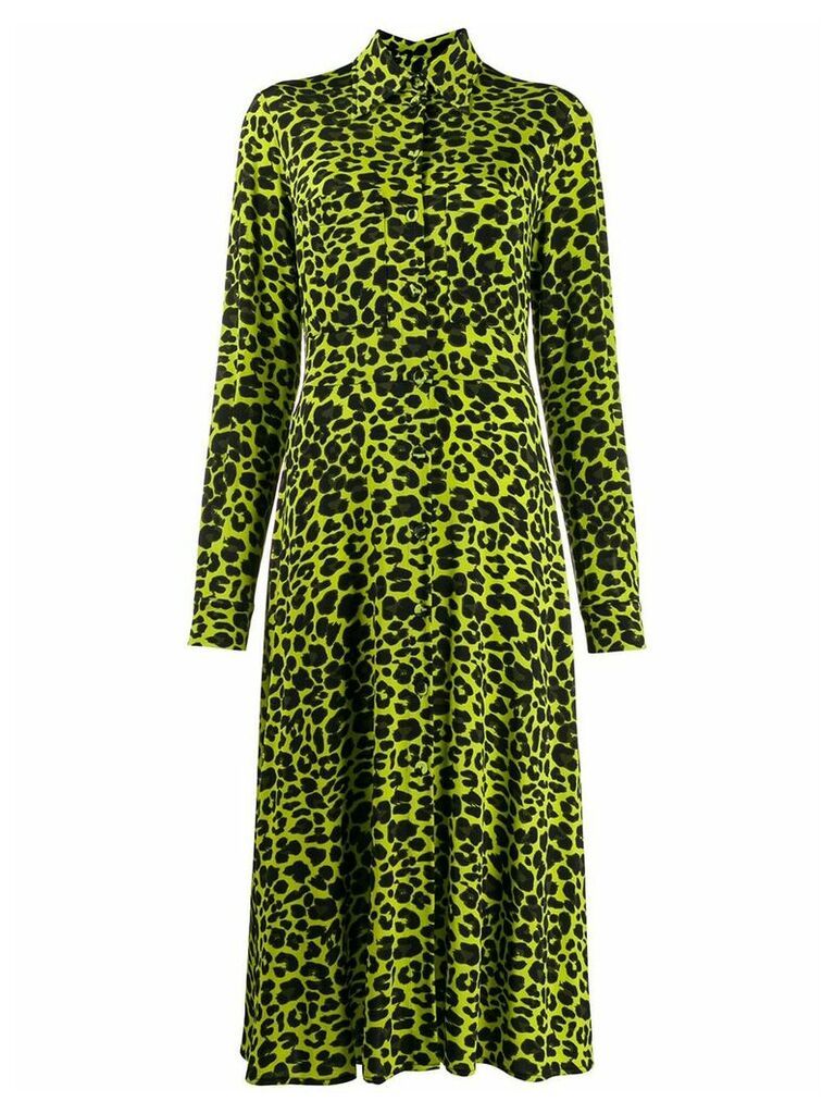 Ultràchic leopard print shirt dress - Black