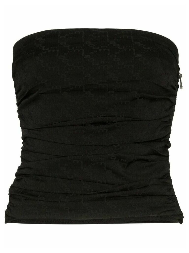 Miaou ruched tupe top - Black