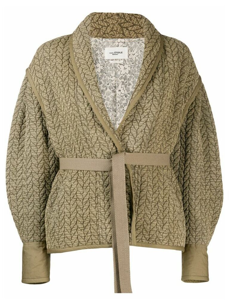 Isabel Marant Étoile Frany knitted jacket - Neutrals